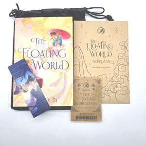 The Floating World By Axie W/ Overlays & Collectors Pin Fairyloot‎ Set NEW